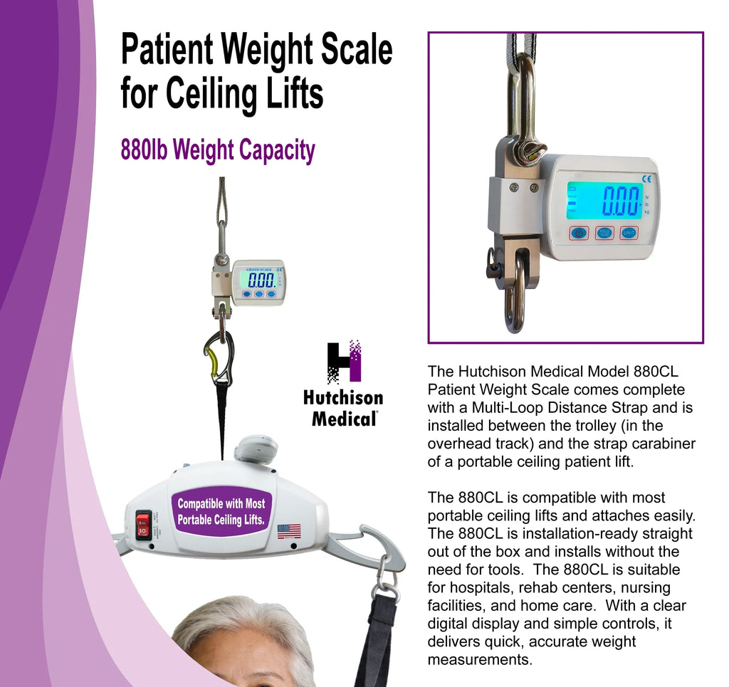 Model 880CL Patient Weight Scale for Portable Ceiling Lifts