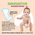 In-Diaper UTI Screening Tests (20) for Homecare or Long Term Care