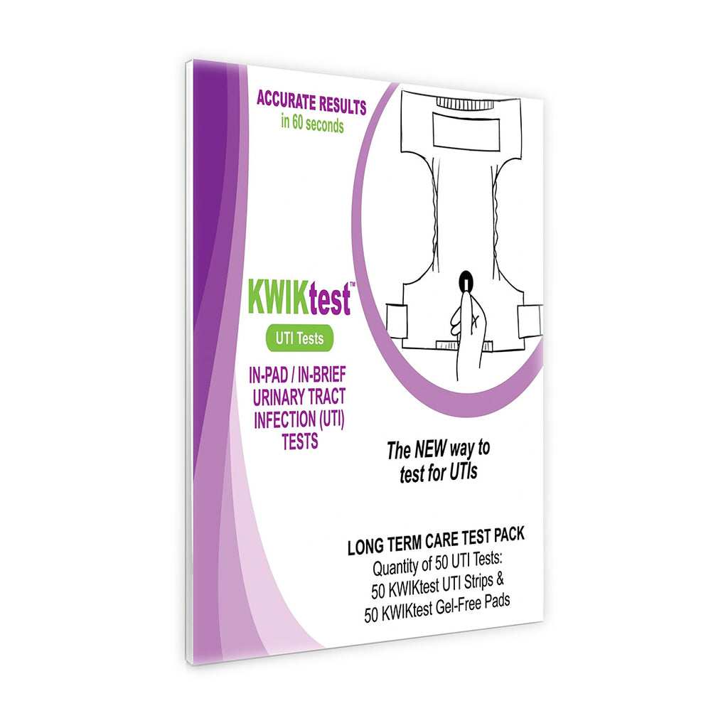60-Second UTI In-Pad / In-Brief Screening Tests (50) for Long Term Care