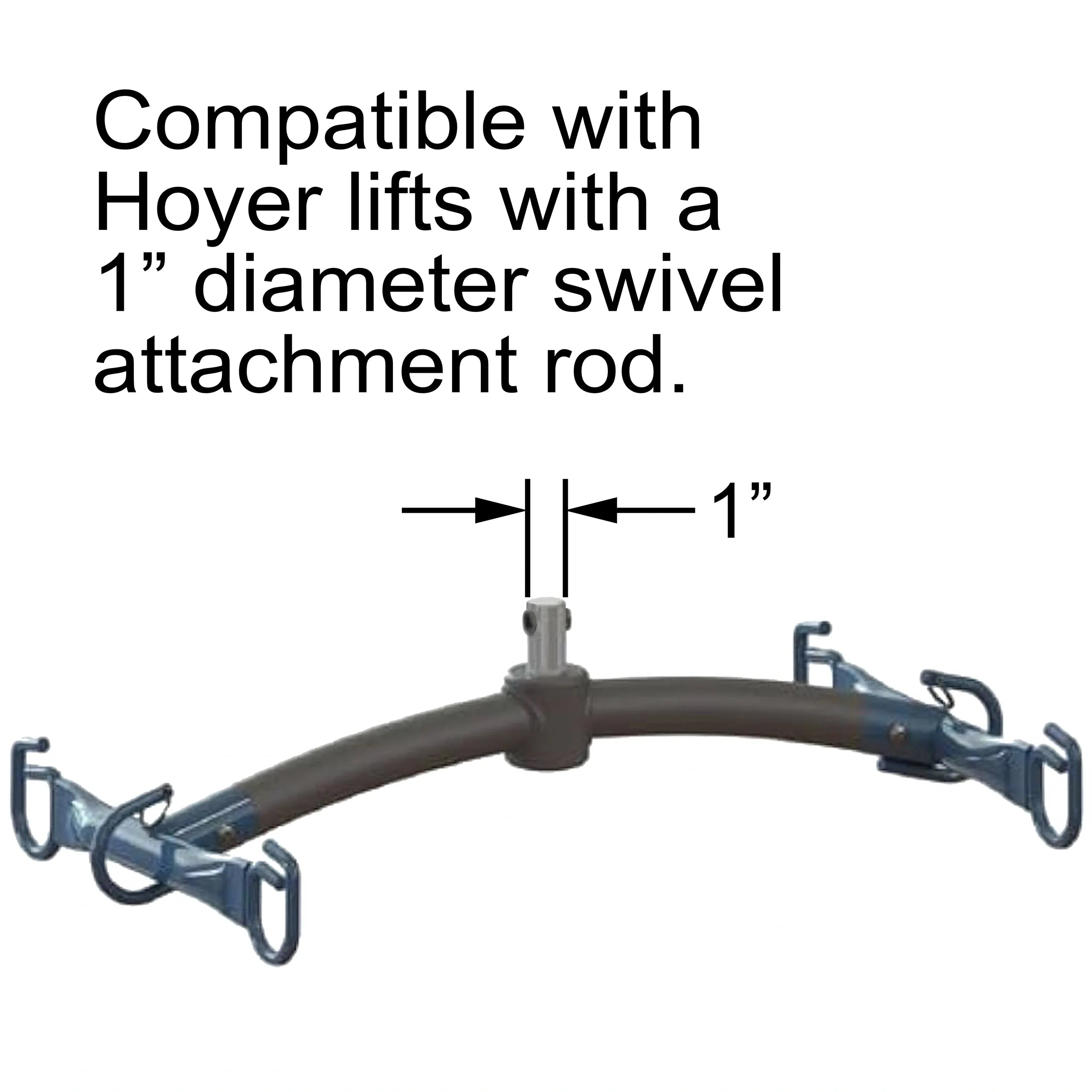 Model 1000HL Patient Weight Scale for Most Hoyer-style Patient Lifts